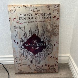 Harry Potter castle map